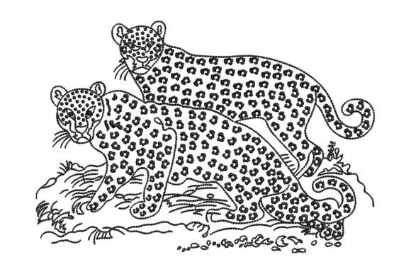 Cheetahs Embroidery Design Review