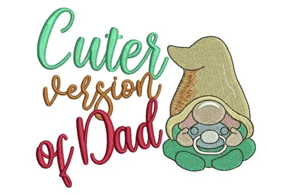 Cuter Version of Dad Embroidery Design Review