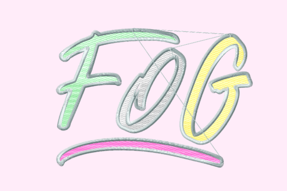 Fog Lettering Embroidery Design Review