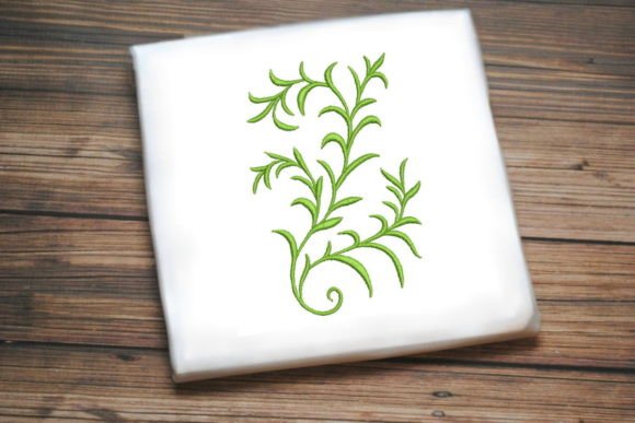Green Leaves Branch Embroidery Review