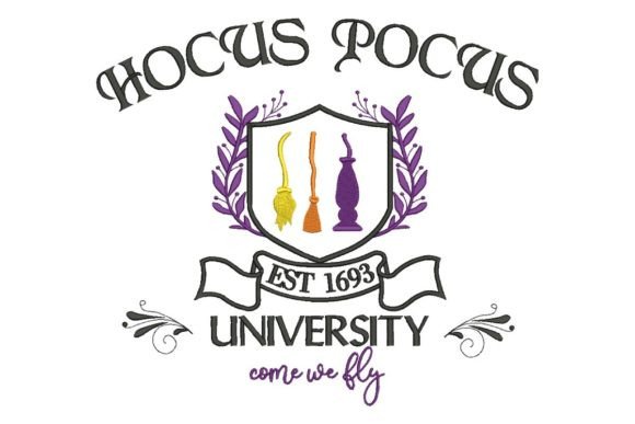 Hocus Pocus University Embroidery Design Review
