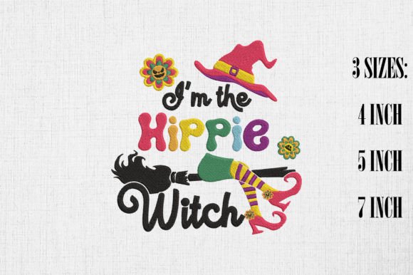 I m the Hippie Witch Embroidery Review