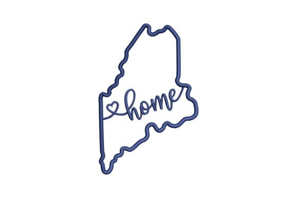Maine State of USA Embroidery Review