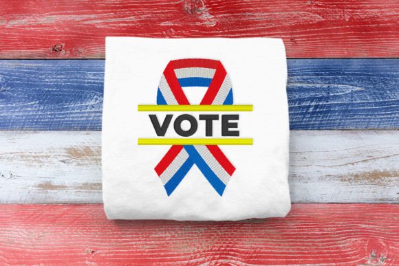 Striped Vote Ribbon Mini Review