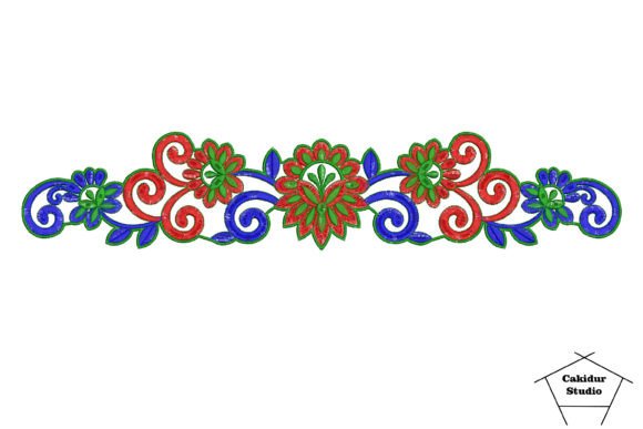 Three Colors Flowers Embroidery Review
