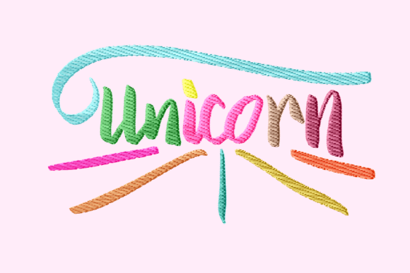 Unicorn Upright Lettering Review